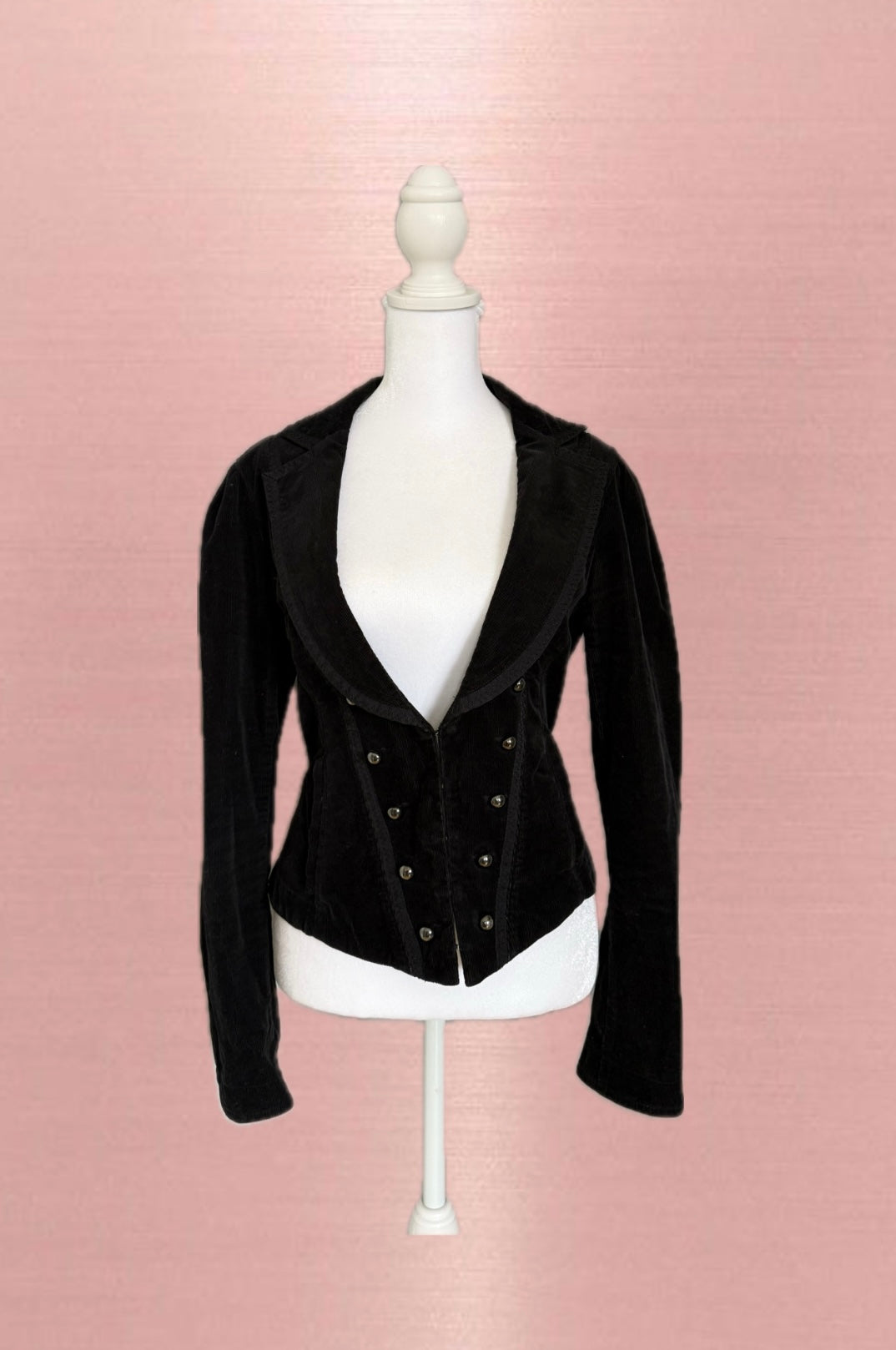 Black fitted blazer