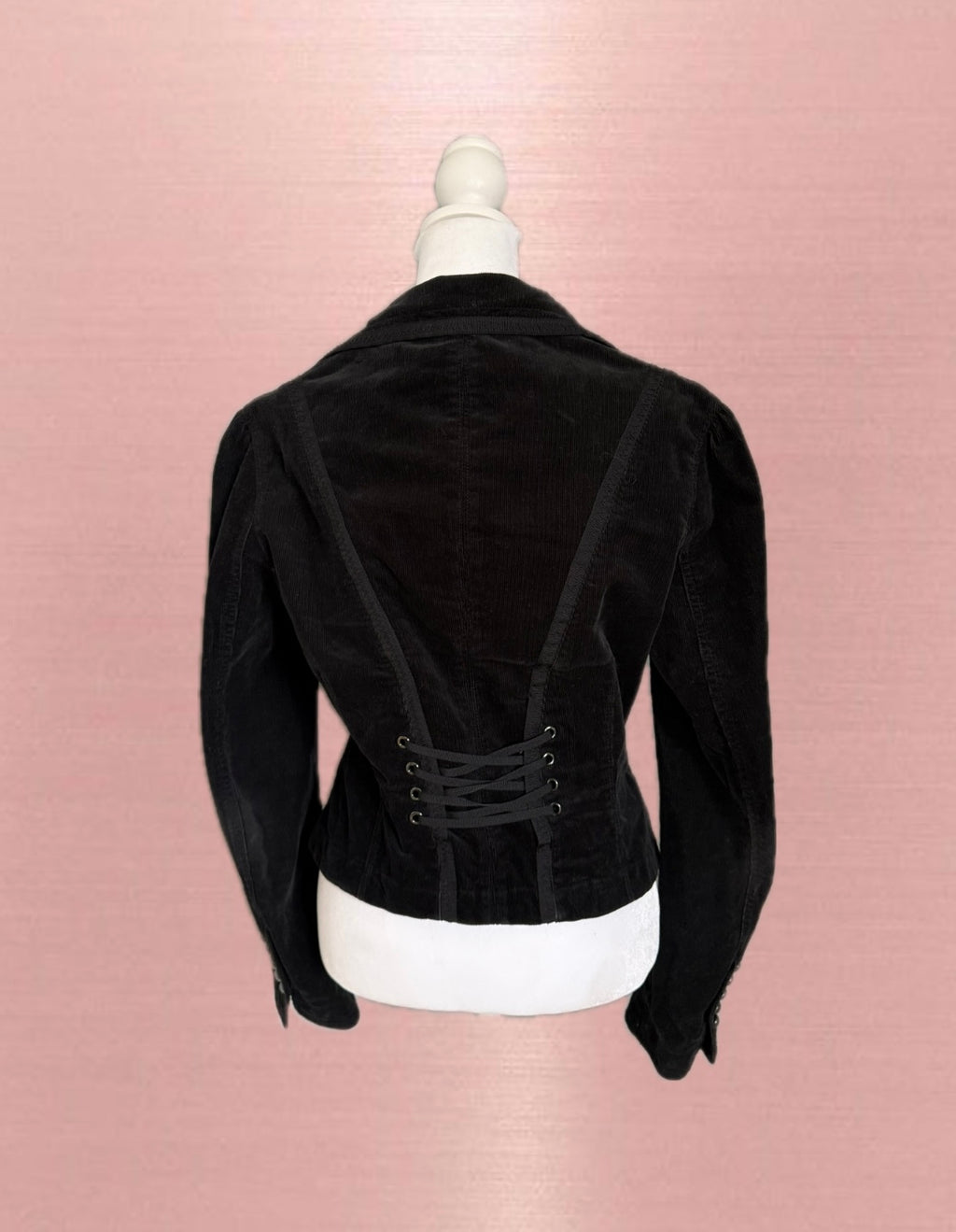 Black fitted blazer