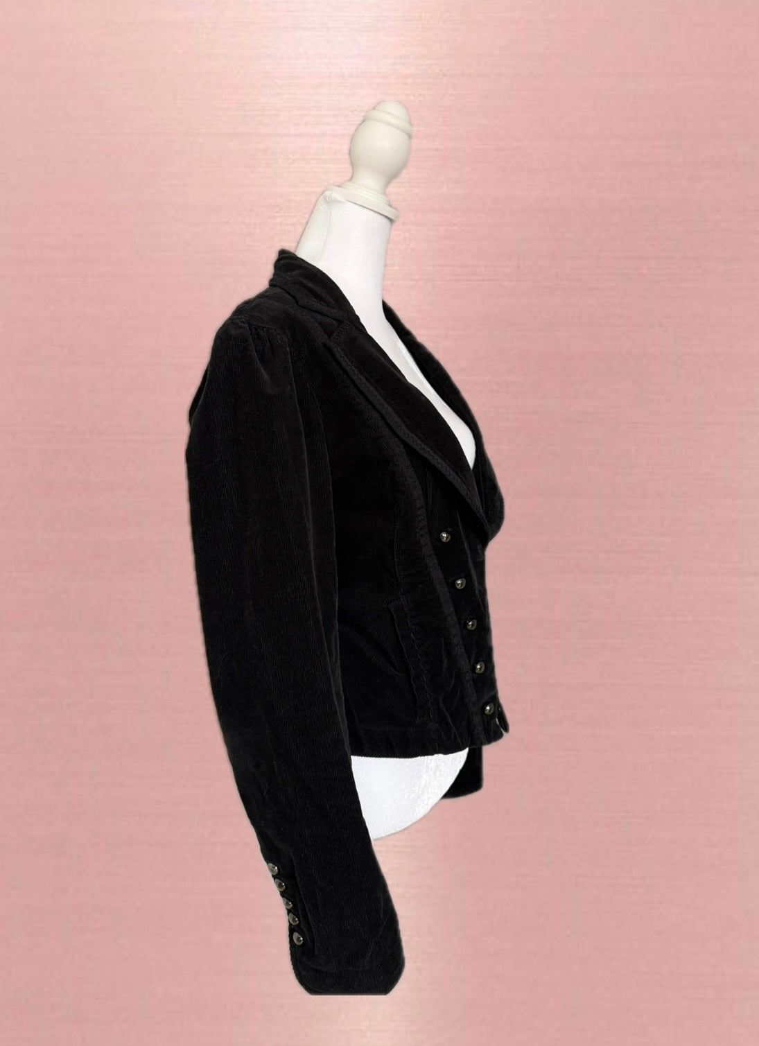 Black fitted blazer