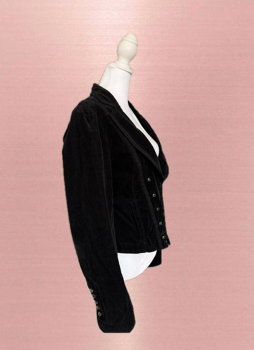 Black fitted blazer