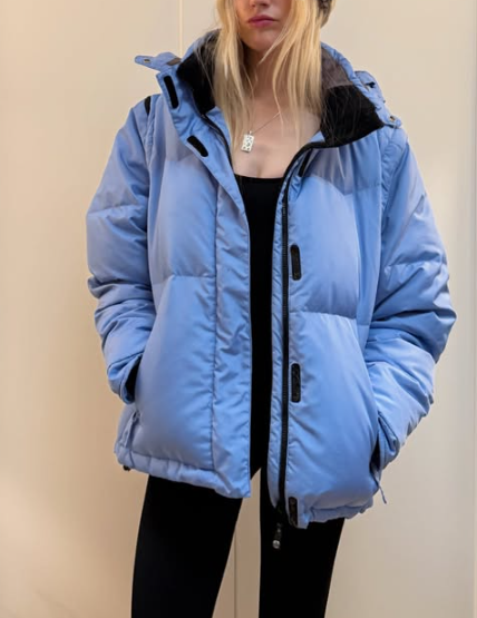 🩵 Vintage Powder Blue Puffer Jacket 🩵